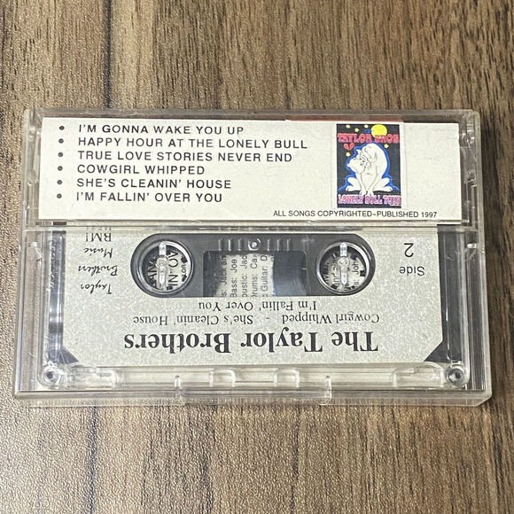 The Taylor Brothers Happy Hour At The Lonely Bull Cassette Tape 1997 - Picture 4 of 12